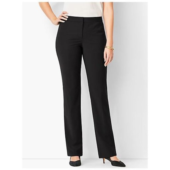 Talbots Pants - TALBOTS Black Curvy Fit Bootcut Trouser Pants [D3]